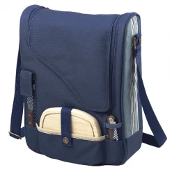 Picnic At Ascot Two Bottle Wine & Cheese Cooler W/ Glasses