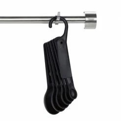 OXO Good Grips 7-Piece Plastic Measuring Spoons In Black Cook With OXO