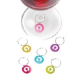 True Fabrications Silhouettes Wine Charms Wine Glass Accessories