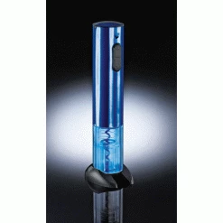 Promo 🤩 Wine Enthusiast Electric Blue Push-Button Corkscrew- Cobalt Blue Electric Corkscrews 🎁 5 Wine Enthusiast Electric Blue Push-Button Corkscrew- Cobalt Blue Electric Corkscrews