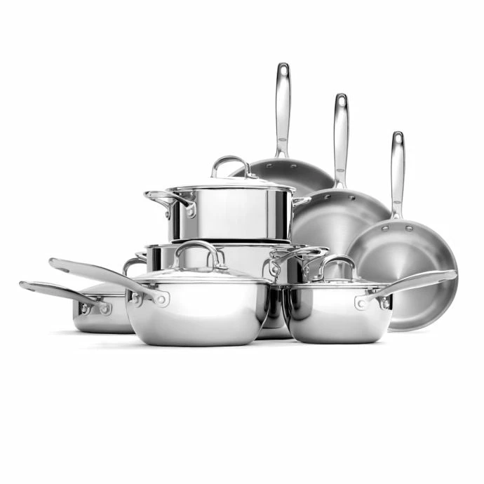 Buy 🥰 OXO Good Grips Stainless Steel Pro 13-Piece Cookware Set 💯 1 OXO Good Grips Stainless Steel Pro 13-Piece Cookware Set