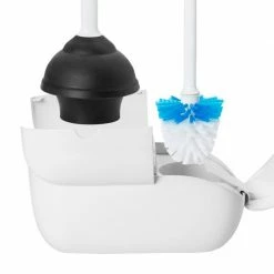 OXO Good Grips Combo Toilet Brush And Plunger Clean With OXO