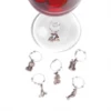 True Fabrications Golf Wine Charms Wine Glass Accessories
