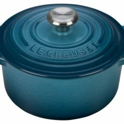 Le Creuset Dutch Ovens Le Creuset Signature 2 Quart Round Enameled Cast Iron Dutch Oven