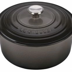Le Creuset Signature 5.5 Quart Round Enameled Cast Iron Dutch Oven Le Creuset Dutch Ovens