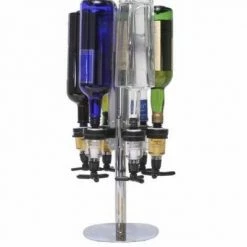 Pampered Grape Liquor Shot Dispensers The Perfect Shot Six Bottle Dispenser