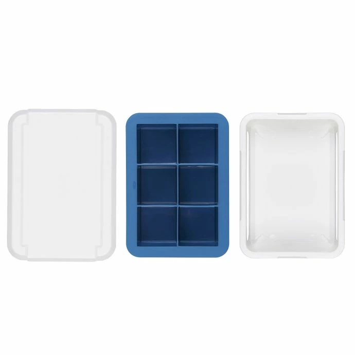 Hot Sale π OXO Coffee & Beverage OXO Good Grips Covered Large Cube Silicone Ice Cube Tray π 3 OXO Coffee & Beverage OXO Good Grips Covered Large Cube Silicone Ice Cube Tray