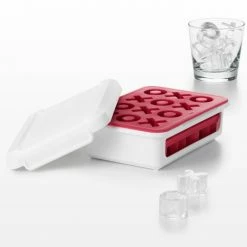 OXO Covered X & O Silicone Ice Cube Tray OXO Coffee & Beverage
