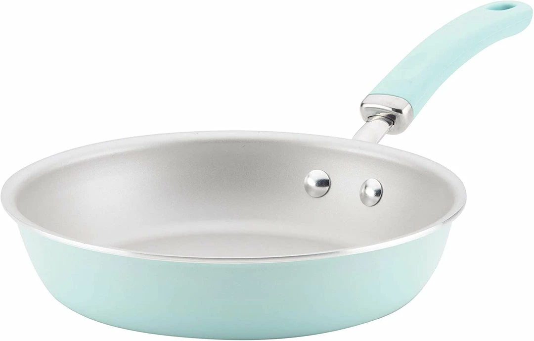 Best deal ๐ฅ Rachael Ray Create Delicious 9.5 Inch Nonstick Deep Fry Pan, Light Blue Shimmer โ๏ธ 1 Rachael Ray Create Delicious 9.5 Inch Nonstick Deep Fry Pan, Light Blue Shimmer