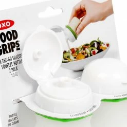 OXO Good Grips On-The-Go Silicone Squeeze Bottle (Set Of 2) Cook With OXO