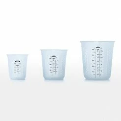 Cook With OXO OXO Good Grips Squeeze & Pour 3-Piece Silicone Measuring Cup Set