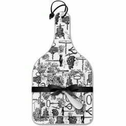 Epic Products Antique Corkscrews Cheese Server Gift Set Cheese/Cutting Boards