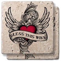 Top 10 βοΈ Epic Products Winged Heart Stone Coaster Set Wine Glass Accessories π 3 Epic Products Winged Heart Stone Coaster Set Wine Glass Accessories