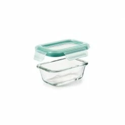 Organize With OXO OXO Good Grips 4 Oz. Smart Seal Rectangle Glass Container