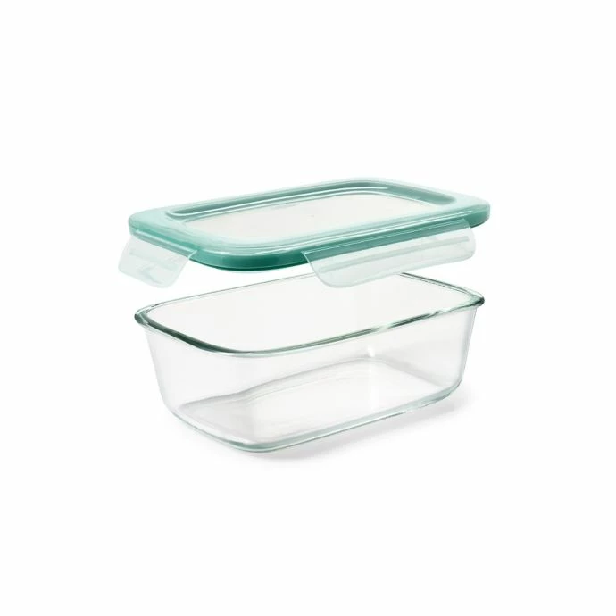 Best Sale β¨ OXO Good Grips 8-Cup Smart Seal Rectangle Glass Container Organize With OXO π 3 OXO Good Grips 8-Cup Smart Seal Rectangle Glass Container Organize With OXO