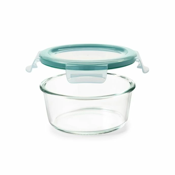 New π₯° OXO Good Grips 4-Cup Smart Seal Round Glass Container Organize With OXO β 3 OXO Good Grips 4-Cup Smart Seal Round Glass Container Organize With OXO