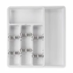 Organize With OXO OXO Good Grips Expandable Utensil Tray In Grey