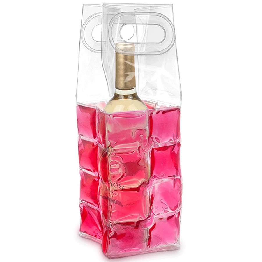Wholesale β¨ Epic Products Wine Bottle Accessories Wine Chill Gel Tote - Pink π€© 1 Epic Products Wine Bottle Accessories Wine Chill Gel Tote - Pink