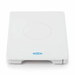 OXO Good Grips Glass Scale With Pull-Out Digital Display In White Cook With OXO