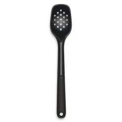 OXO Good Grips Silicone Slotted Spoon In Black Cook With OXO