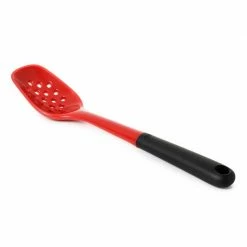 OXO Good Grips Silicone Slotted Spoon In Red