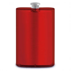 Epic Products Epic Double Wall Translucent Flask- Red Flasks
