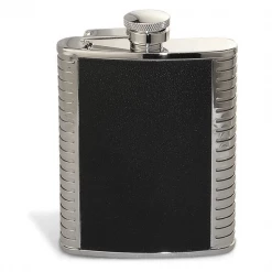 Epic Products Epic Silver And Black Flask- 6 Oz. Flasks