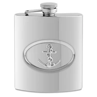 Epic Products Anchor Stainless Steel Flask-8 Oz. Flasks