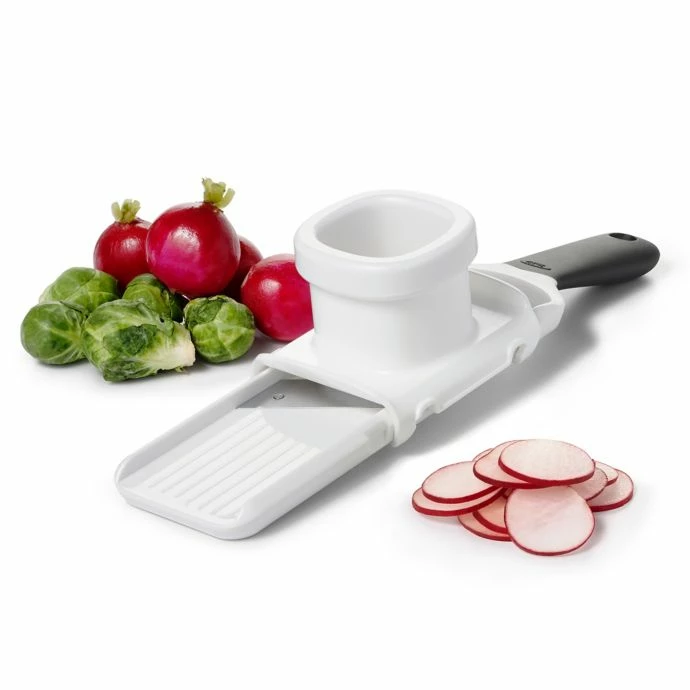 Outlet β¨ OXO Good Grips Mini Vegetable Slicer Cook With OXO π€© 1 OXO Good Grips Mini Vegetable Slicer Cook With OXO