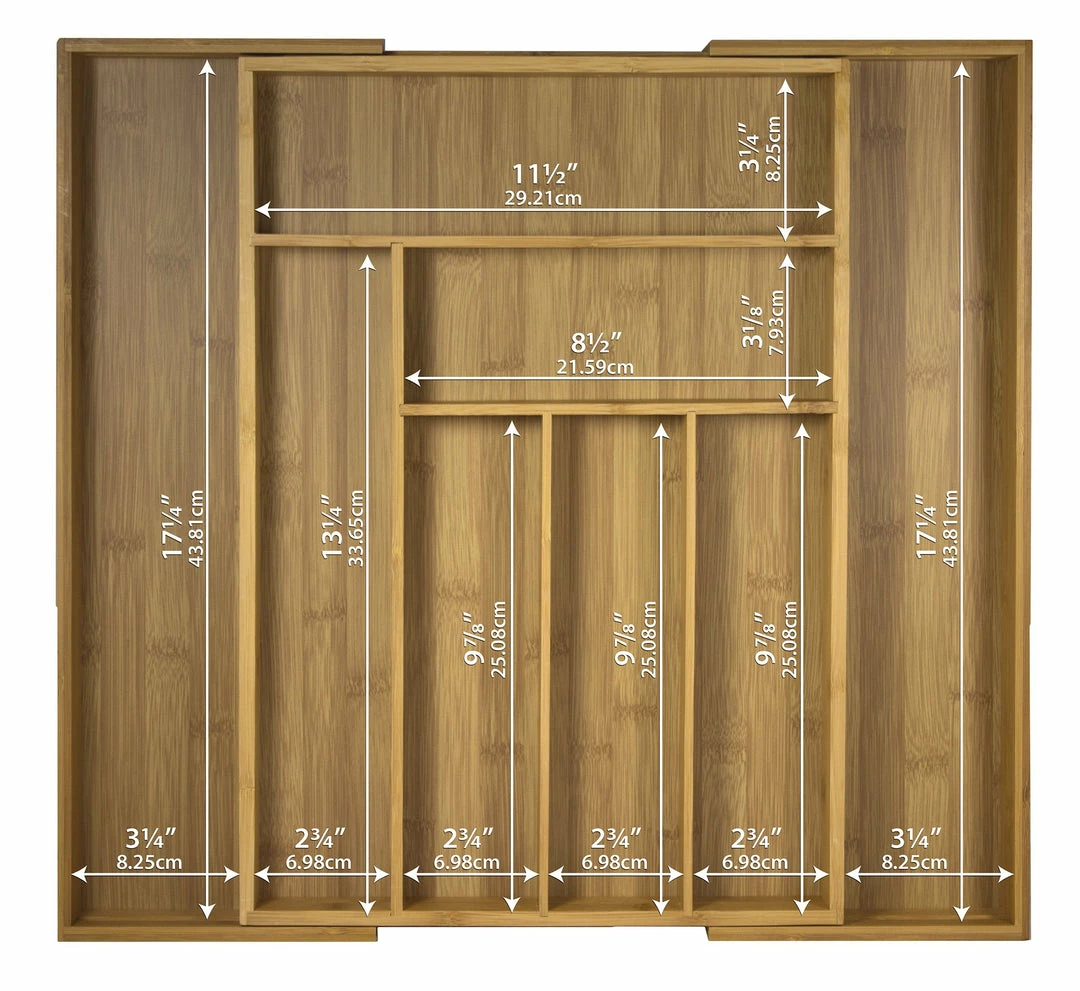 Deals π Totally Bamboo Expandable Utensil Drawer Organizer π 3 Totally Bamboo Expandable Utensil Drawer Organizer