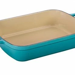 Le Creuset Bakeware Le Creuset 5.25 Quart Enameled Cast Iron Signature Rectangular Roaster