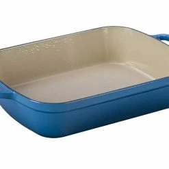 Le Creuset Bakeware Le Creuset 5.25 Quart Enameled Cast Iron Signature Rectangular Roaster