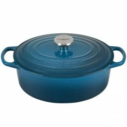 Le Creuset Signature 5 Quart Oval Enameled Cast Iron Dutch Oven Le Creuset Dutch Ovens
