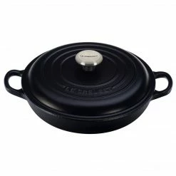 Outlet 🥰 Le Creuset Braisers Le Creuset 1.5 Quart Signature Cast Iron Braiser 🔥 7 Le Creuset Braisers Le Creuset 1.5 Quart Signature Cast Iron Braiser