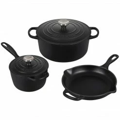 Top 10 π Le Creuset Dutch Ovens Le Creuset 5 Piece Enameled Cast Iron Signature Set π 14 Le Creuset Dutch Ovens Le Creuset 5 Piece Enameled Cast Iron Signature Set