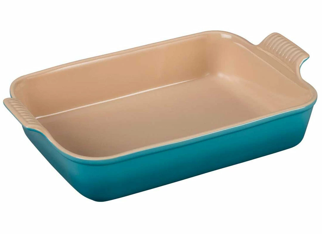 Cheapest π Le Creuset 4 Quart Heritage Stoneware Rectangular Dish Le Creuset Bakeware π 3 Le Creuset 4 Quart Heritage Stoneware Rectangular Dish Le Creuset Bakeware