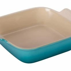 Le Creuset 3 Quart Heritage Stoneware Square Dish Le Creuset Bakeware