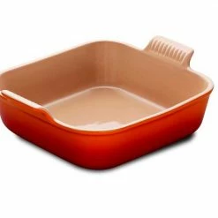 Le Creuset 3 Quart Heritage Stoneware Square Dish Le Creuset Bakeware