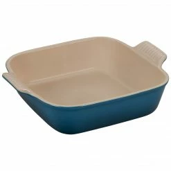 Le Creuset 3 Quart Heritage Stoneware Square Dish Le Creuset Bakeware