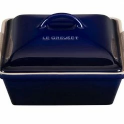 Le Creuset 2.5 Quart Heritage Covered Square Stoneware Casserole