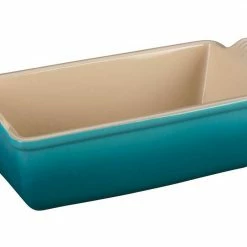 Outlet 💯 Le Creuset 1.5 Quart Heritage Stoneware Loaf Pan 🔔 9 Le Creuset 1.5 Quart Heritage Stoneware Loaf Pan