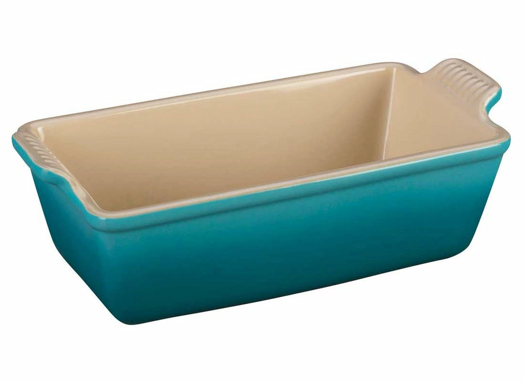 Outlet 💯 Le Creuset 1.5 Quart Heritage Stoneware Loaf Pan 🔔 4 Le Creuset 1.5 Quart Heritage Stoneware Loaf Pan