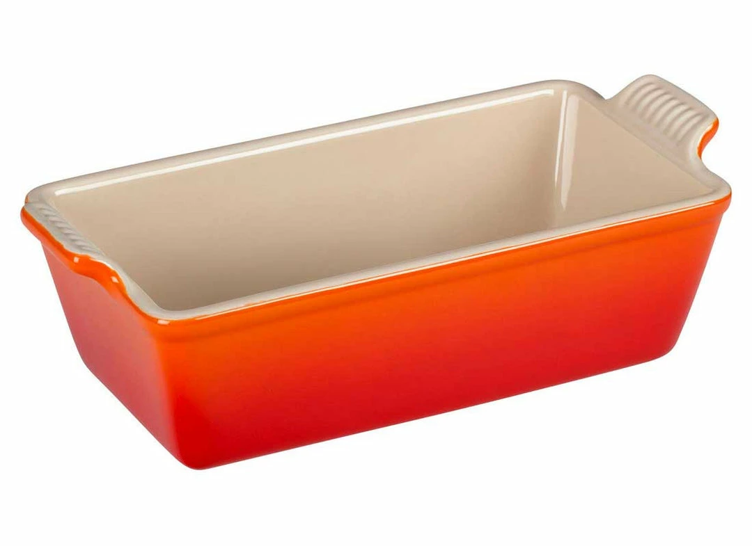 Outlet 💯 Le Creuset 1.5 Quart Heritage Stoneware Loaf Pan 🔔 5 Le Creuset 1.5 Quart Heritage Stoneware Loaf Pan