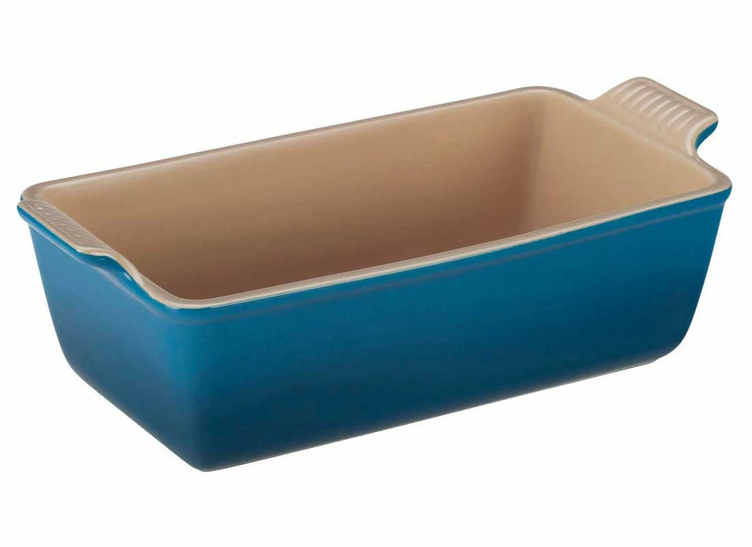 Outlet 💯 Le Creuset 1.5 Quart Heritage Stoneware Loaf Pan 🔔 3 Le Creuset 1.5 Quart Heritage Stoneware Loaf Pan