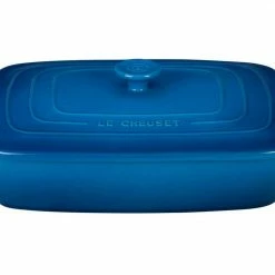 Le Creuset 3.5 Quart Covered Rectangular Stoneware Casserole