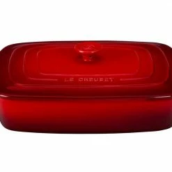 Le Creuset 3.5 Quart Covered Rectangular Stoneware Casserole