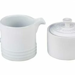 Le Creuset Stoneware Cream & Sugar Set Le Creuset Coffee & Tea