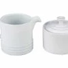 Le Creuset Stoneware Cream & Sugar Set Le Creuset Coffee & Tea