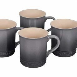 Le Creuset Coffee & Tea Le Creuset 14 Ounce Stoneware Mugs - Set Of 4