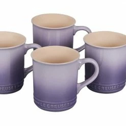 Le Creuset Coffee & Tea Le Creuset 14 Ounce Stoneware Mugs - Set Of 4